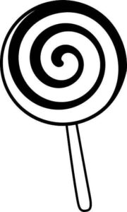 Desenho de Pirulito Desenho Colorir Imprimir 20