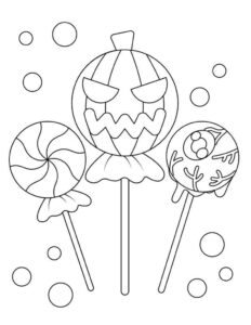 Desenho de Pirulito Desenho Colorir Imprimir 22