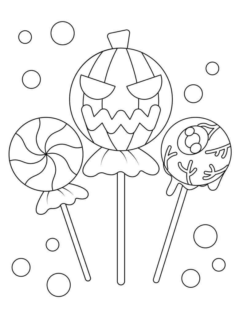 Desenho de Pirulito Desenho Colorir Imprimir 22