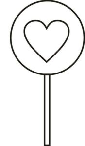 Desenho de Pirulito Desenho Colorir Imprimir 24