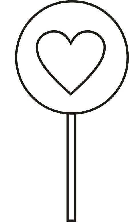 Desenho de Pirulito Desenho Colorir Imprimir 24