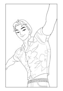 Desenho de Saja Boys Desenho Colorir Imprimir 08