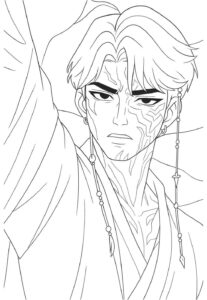 Desenho de Saja Boys Desenho Colorir Imprimir 12