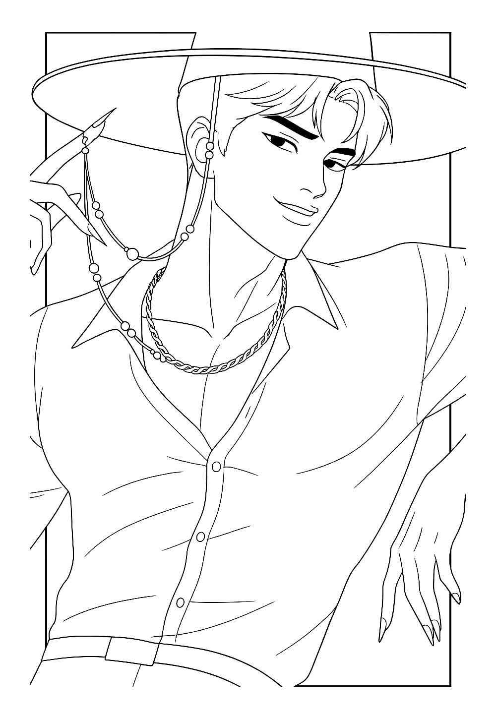 Desenho de Saja Boys Desenho Colorir Imprimir 13