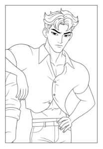 Desenho de Saja Boys Desenho Colorir Imprimir 14