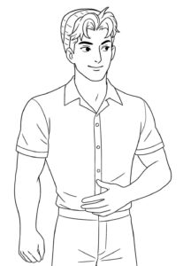 Desenho de Saja Boys Desenho Colorir Imprimir 15