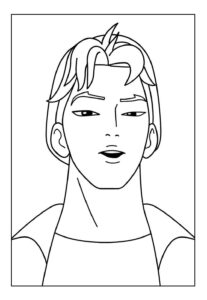 Desenho de Saja Boys Desenho Colorir Imprimir 17