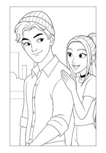 Desenho de Saja Boys Desenho Colorir Imprimir 18