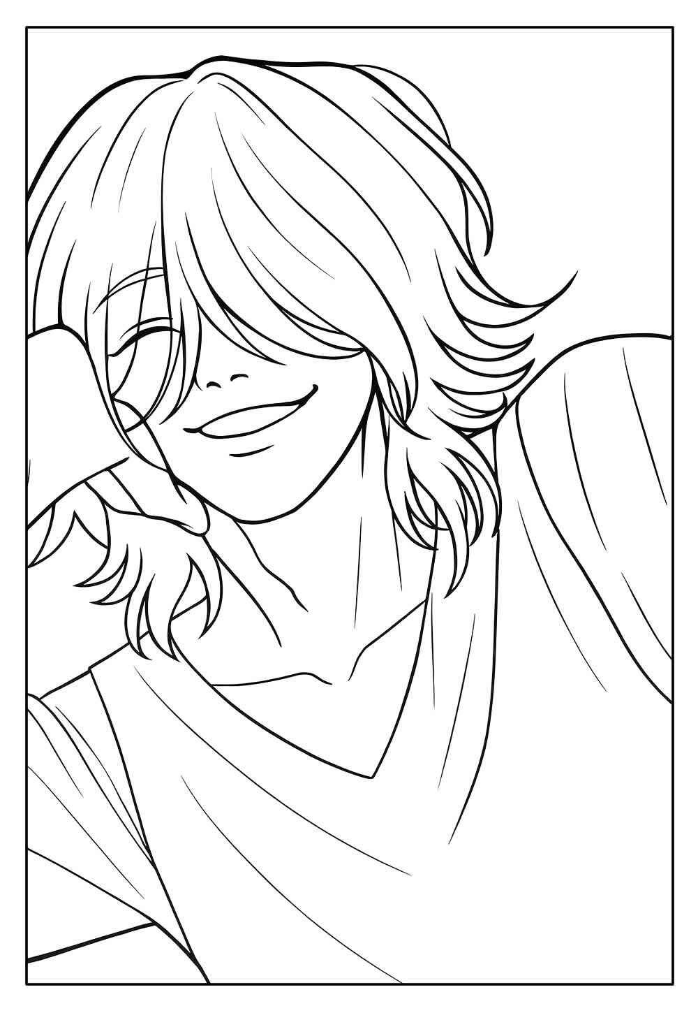 Desenho de Saja Boys Desenho Colorir Imprimir 19