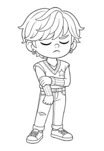 Desenho de Saja Boys Desenho Colorir Imprimir 20