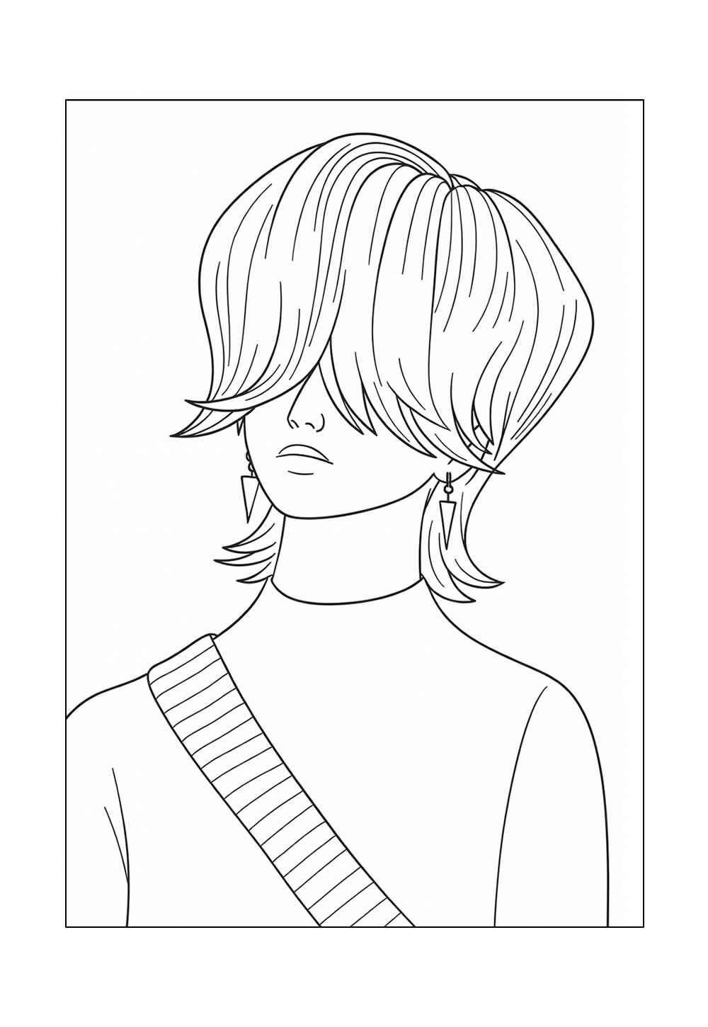 Desenho de Saja Boys Desenho Colorir Imprimir 21