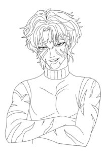 Desenho de Saja Boys Desenho Colorir Imprimir 23