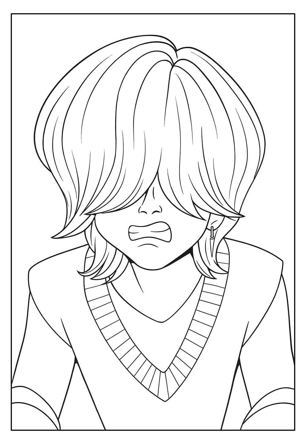 Desenho de Saja Boys Desenho Colorir Imprimir 25