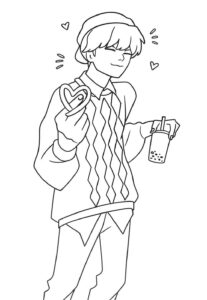 Desenho de Saja Boys Desenho Colorir Imprimir 26