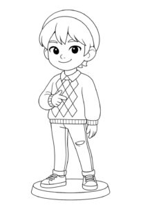 Desenho de Saja Boys Desenho Colorir Imprimir 30