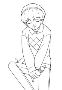 Desenho de Saja Boys Desenho Colorir Imprimir 35