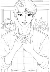 Desenho de Saja Boys Desenho Colorir Imprimir 39