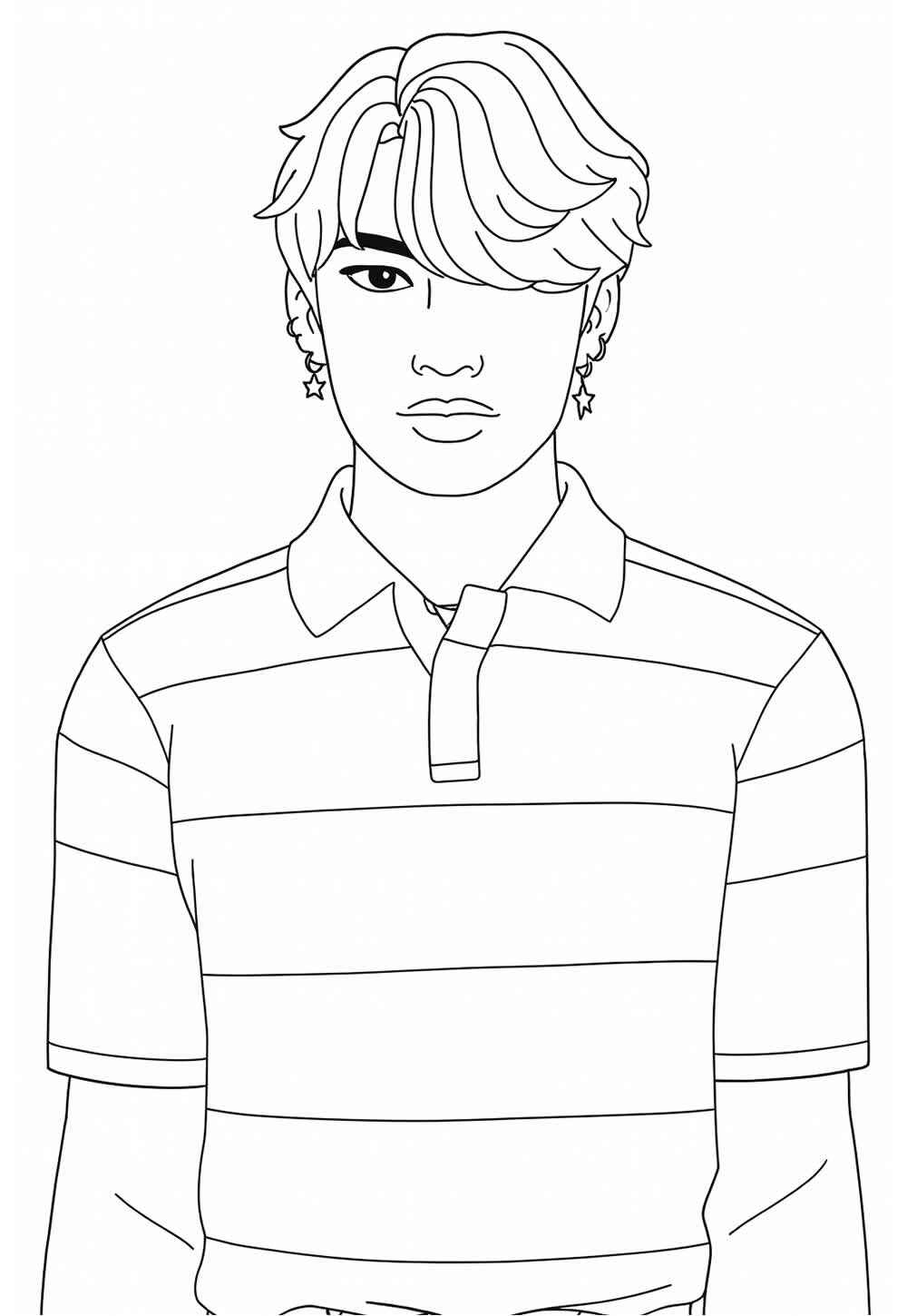 Desenho de Saja Boys Desenho Colorir Imprimir 42