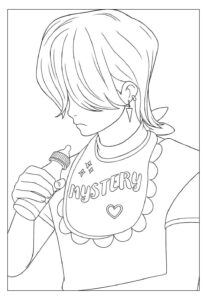 Desenho de Saja Boys Desenho Colorir Imprimir 46