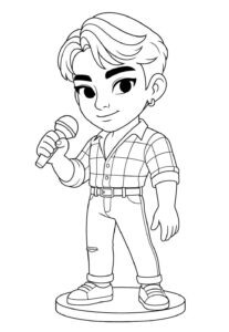 Desenho de Saja Boys Desenho Colorir Imprimir 47