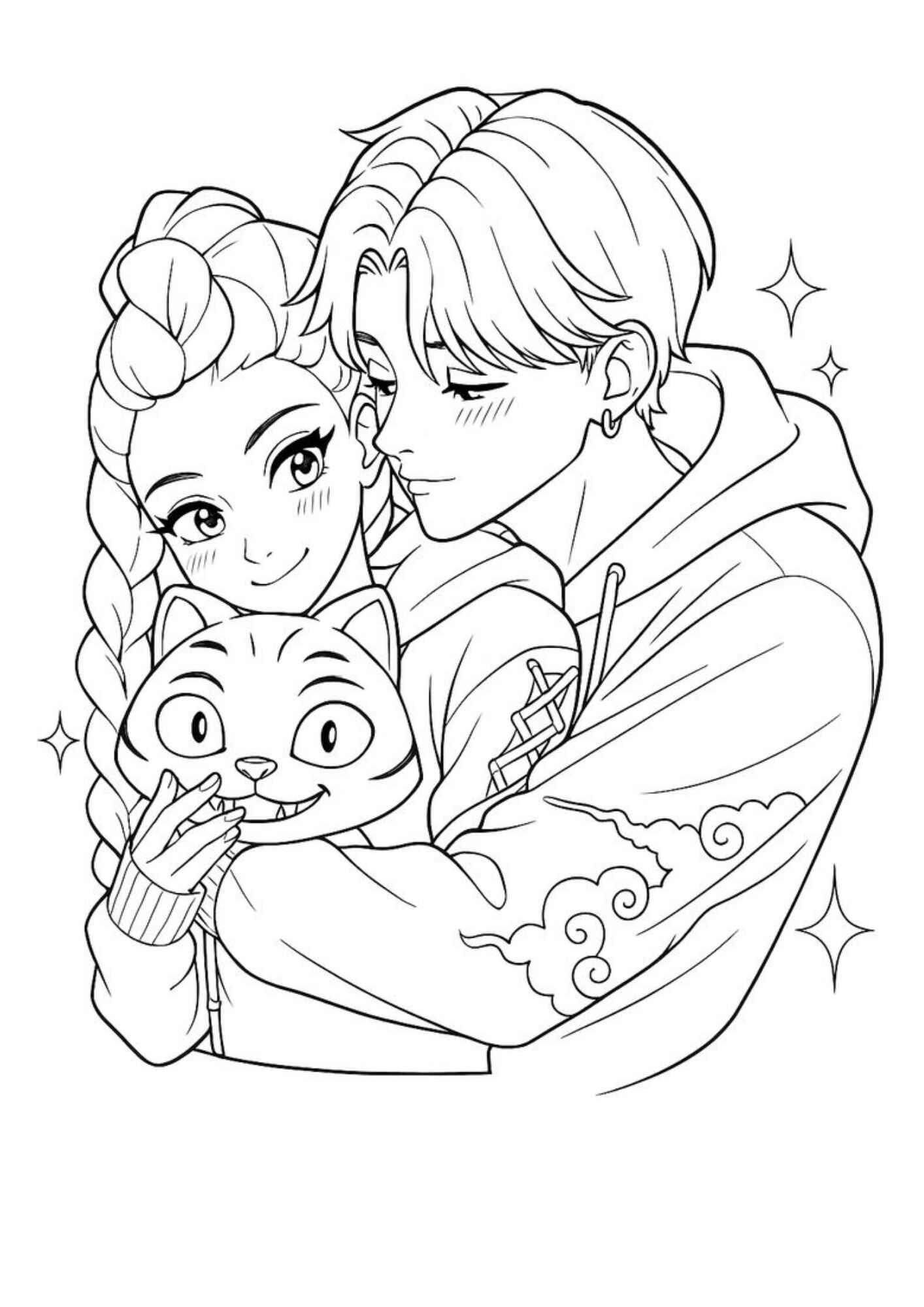 Desenho de Saja Boys Desenho Colorir Imprimir 51