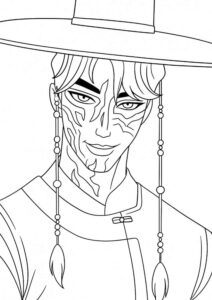 Desenho de Saja Boys Desenho Colorir Imprimir 57