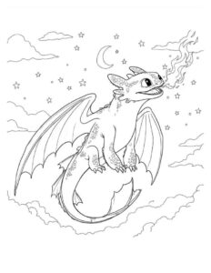 Desenho de Banguela Desenho Colorir Imprimir 13