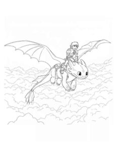 Desenho de Banguela Desenho Colorir Imprimir 14