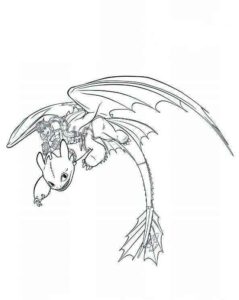 Desenho de Banguela Desenho Colorir Imprimir 16