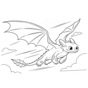 Desenho de Banguela Desenho Colorir Imprimir 20