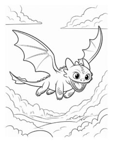 Desenho de Banguela Desenho Colorir Imprimir 22