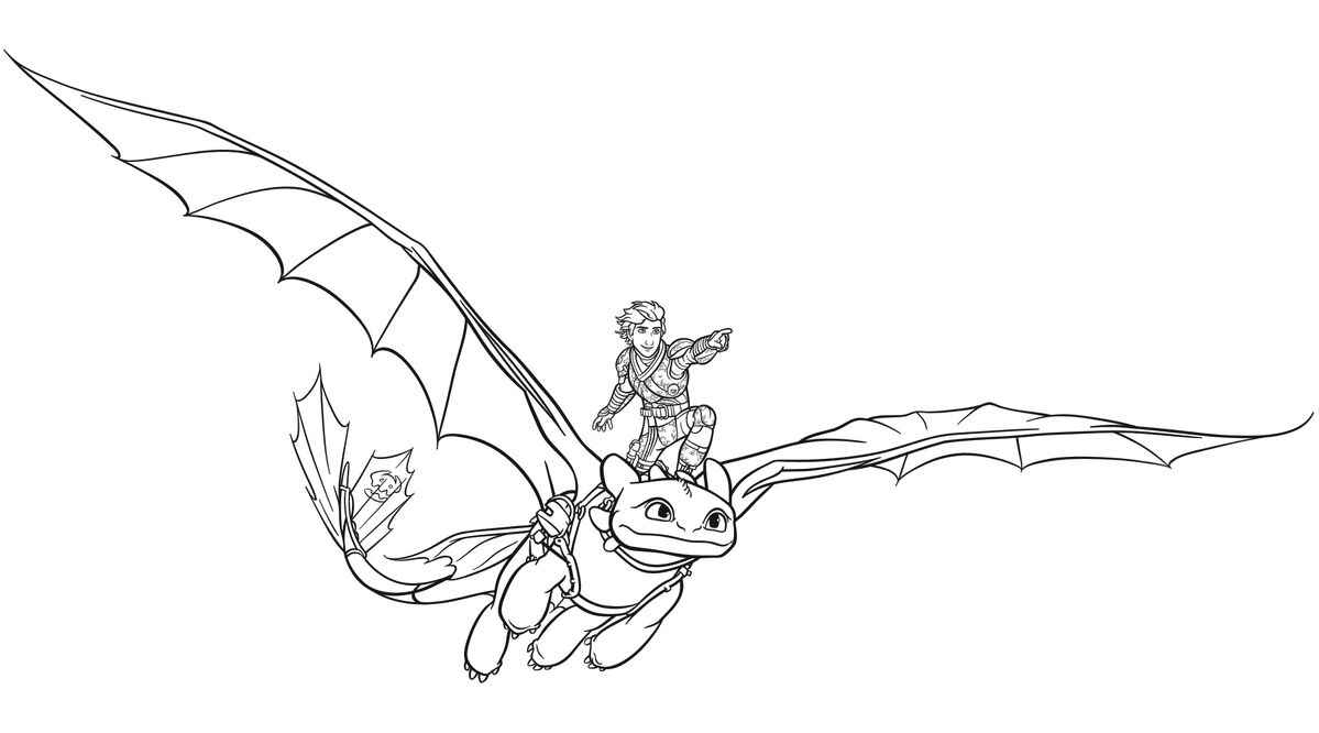 Desenho de Banguela Desenho Colorir Imprimir 26