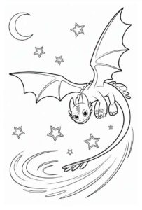 Desenho de Banguela Desenho Colorir Imprimir 27