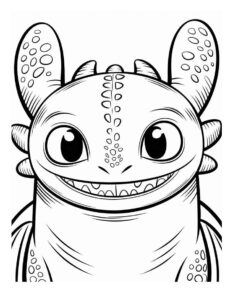 Desenho de Banguela Desenho Colorir Imprimir 30