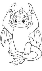 Desenho de Banguela Desenho Colorir Imprimir 35