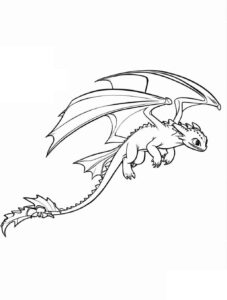 Desenho de Banguela Desenho Colorir Imprimir 37