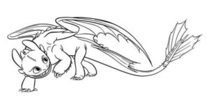 Desenho de Banguela Desenho Colorir Imprimir 40