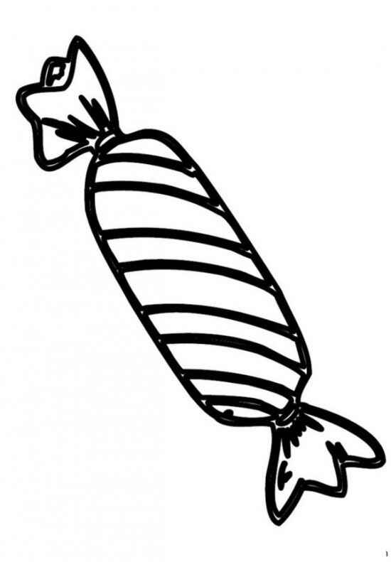 Desenho de Bala Desenho Colorir Imprimir 03