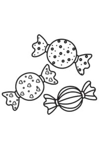 Desenho de Bala Desenho Colorir Imprimir 04