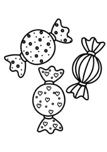 Desenho de Bala Desenho Colorir Imprimir 08