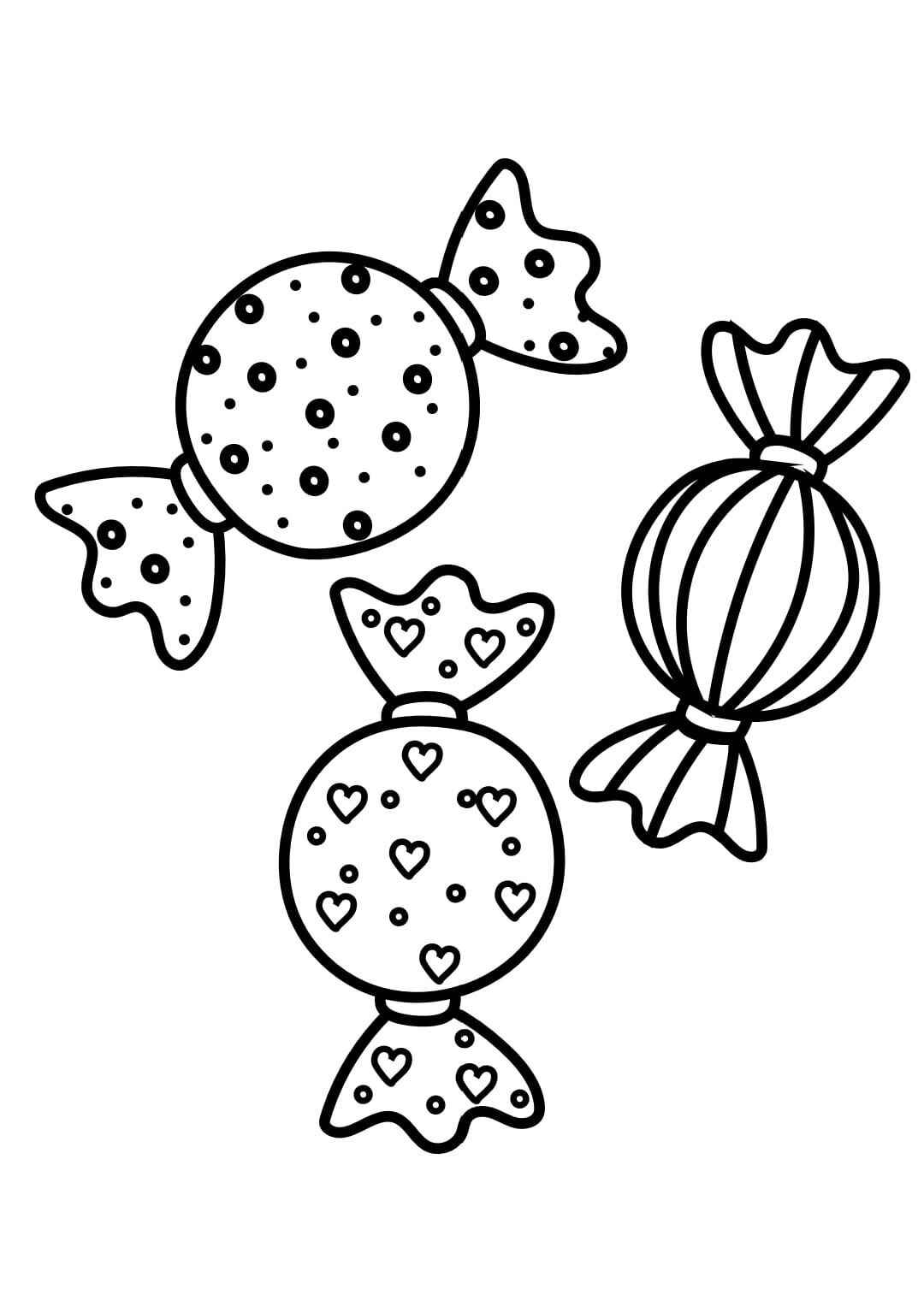 Desenho de Bala Desenho Colorir Imprimir 08