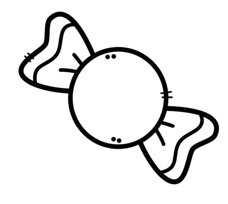 Desenho de Bala Desenho Colorir Imprimir 12