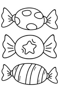 Desenho de Bala Desenho Colorir Imprimir 25