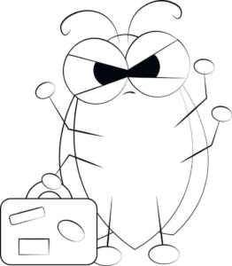 Desenho de Barata Desenho Colorir Imprimir 05