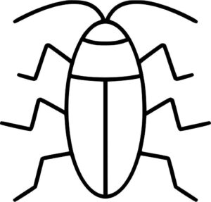 Desenho de Barata Desenho Colorir Imprimir 07