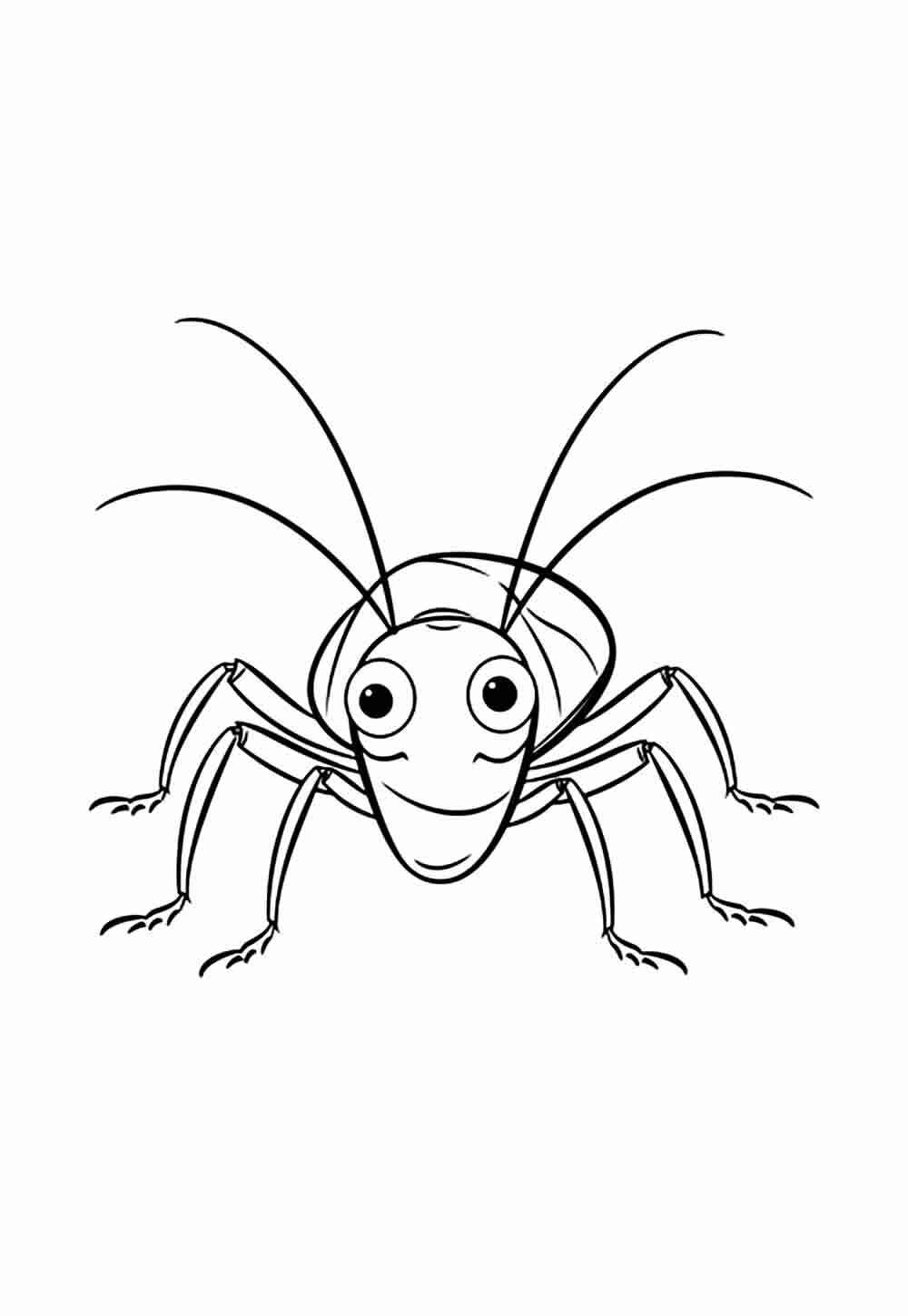 Desenho de Barata Desenho Colorir Imprimir 18