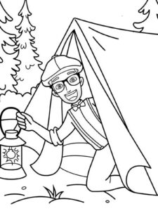 Desenho de Blippi Desenho Colorir Imprimir 01