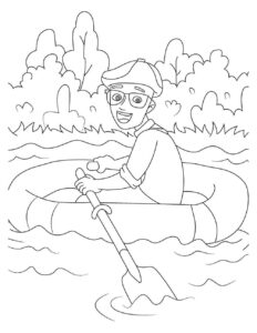 Desenho de Blippi Desenho Colorir Imprimir 02