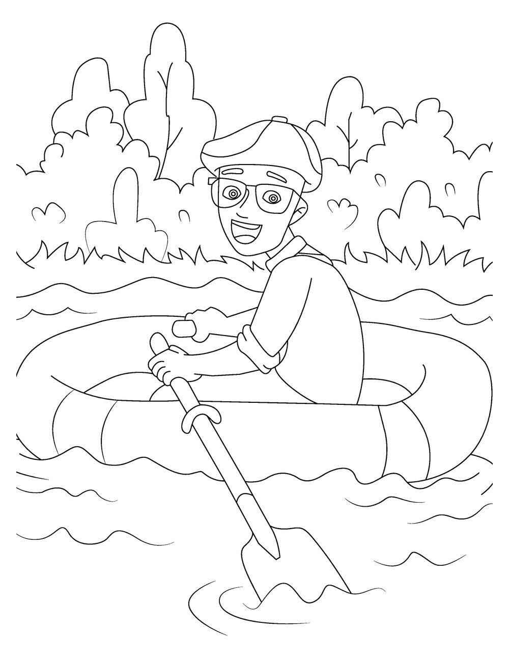 Desenho de Blippi Desenho Colorir Imprimir 02