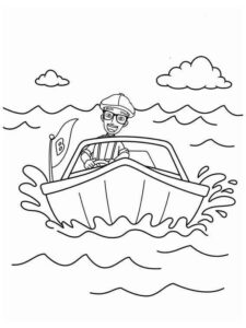 Desenho de Blippi Desenho Colorir Imprimir 13